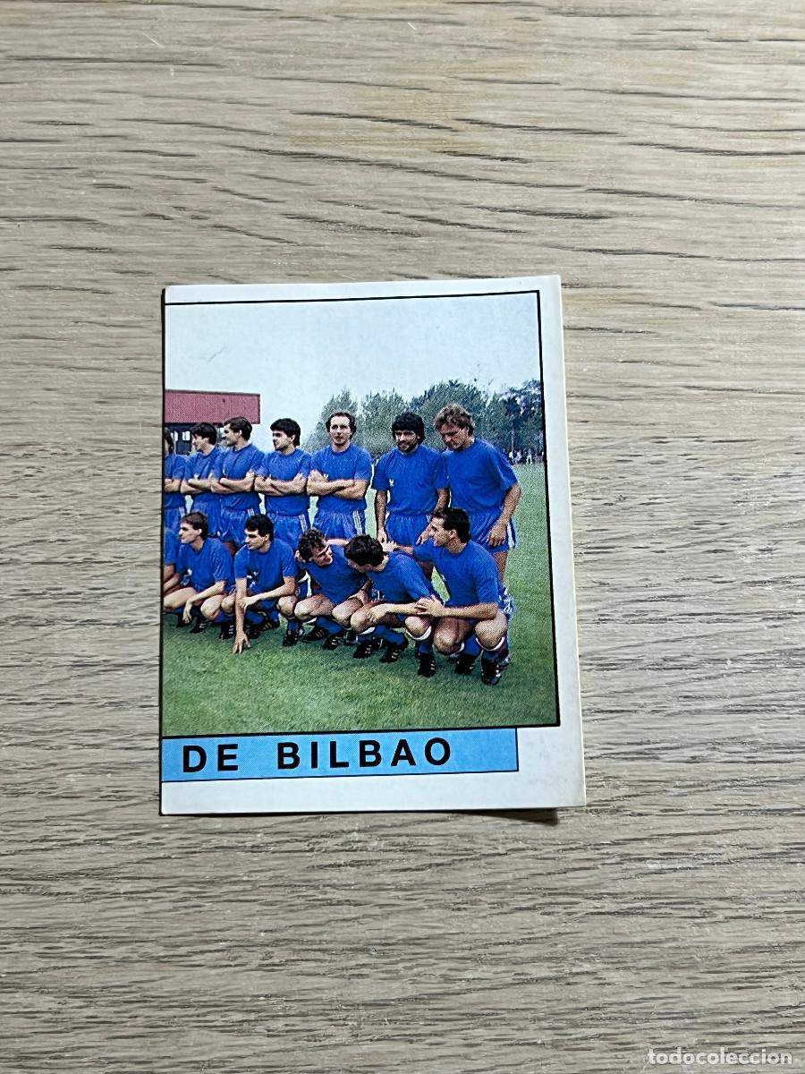 Cromos de f&uacute;tbol: 23 PLANTILLA ALINEACION ATHLETIC DE BILBAO LIGA FUTBOL 88 PANINI NUNCA PEGADO SIN PEGAR 1988