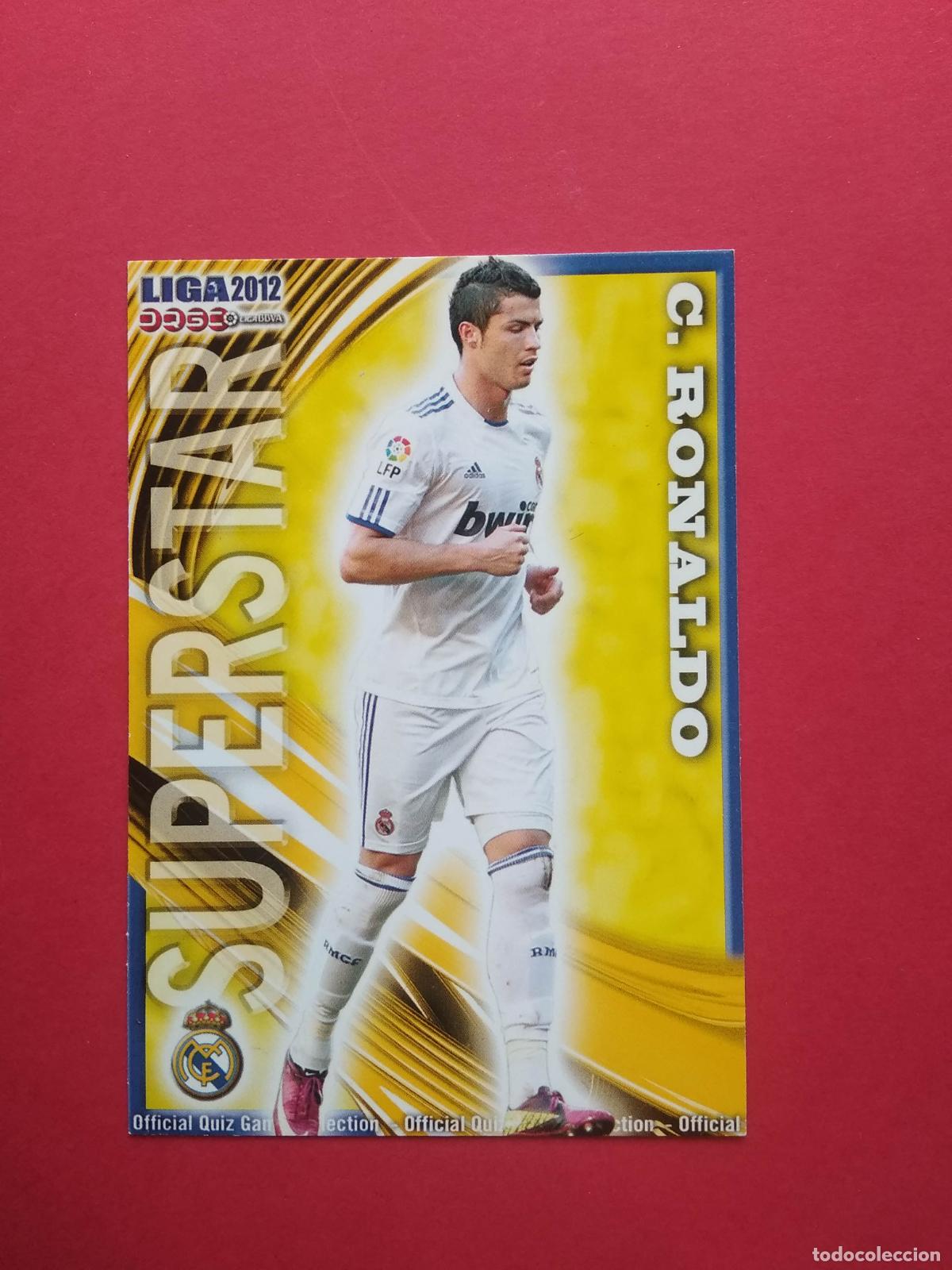Cromos de f&uacute;tbol: MUNDICROMO QUIZ GAME COLLECTION LIGA 11 12 2011 2012 CROMO N&ordm; 53 CRISTIANO RONALDO REAL MADRID