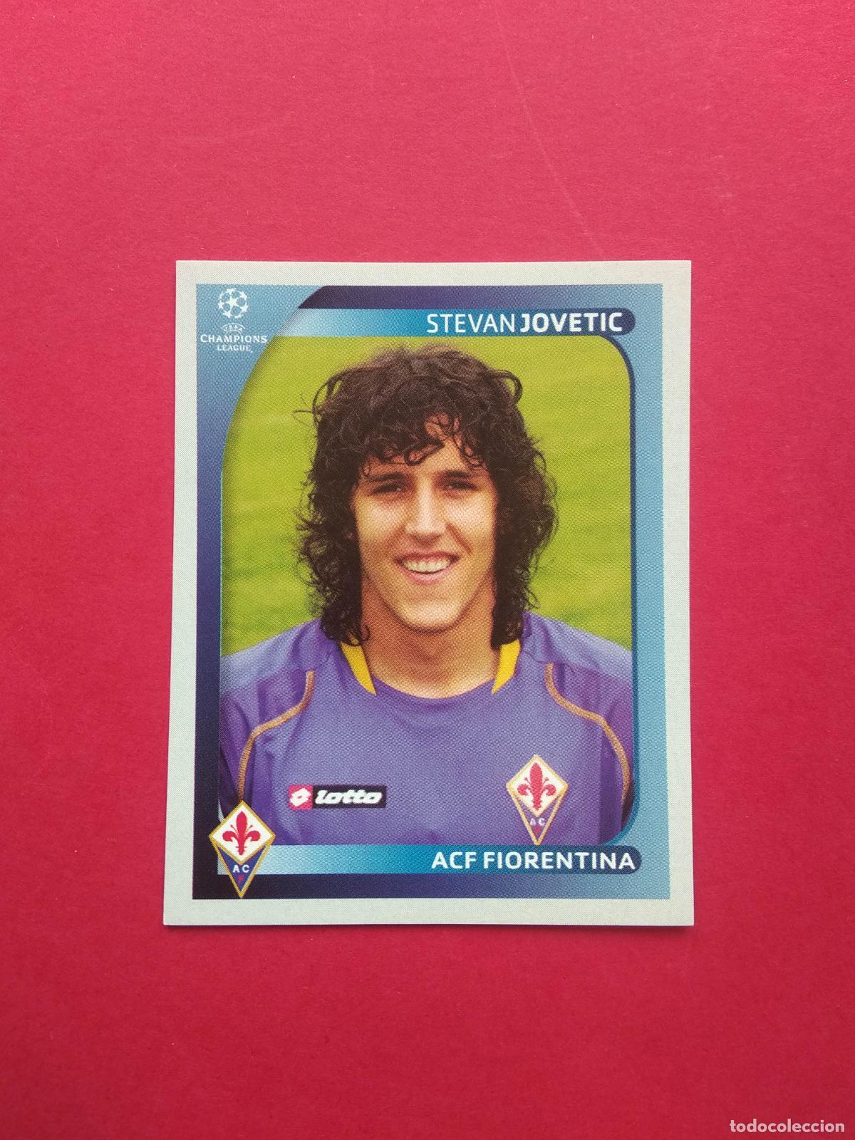 Cromos de f&uacute;tbol: PANINI UEFA CHAMPIONS LEAGUE 08 09 2008 2009 NUNCA PEGADO FIORENTINA N&ordm; 294 JOVETIC