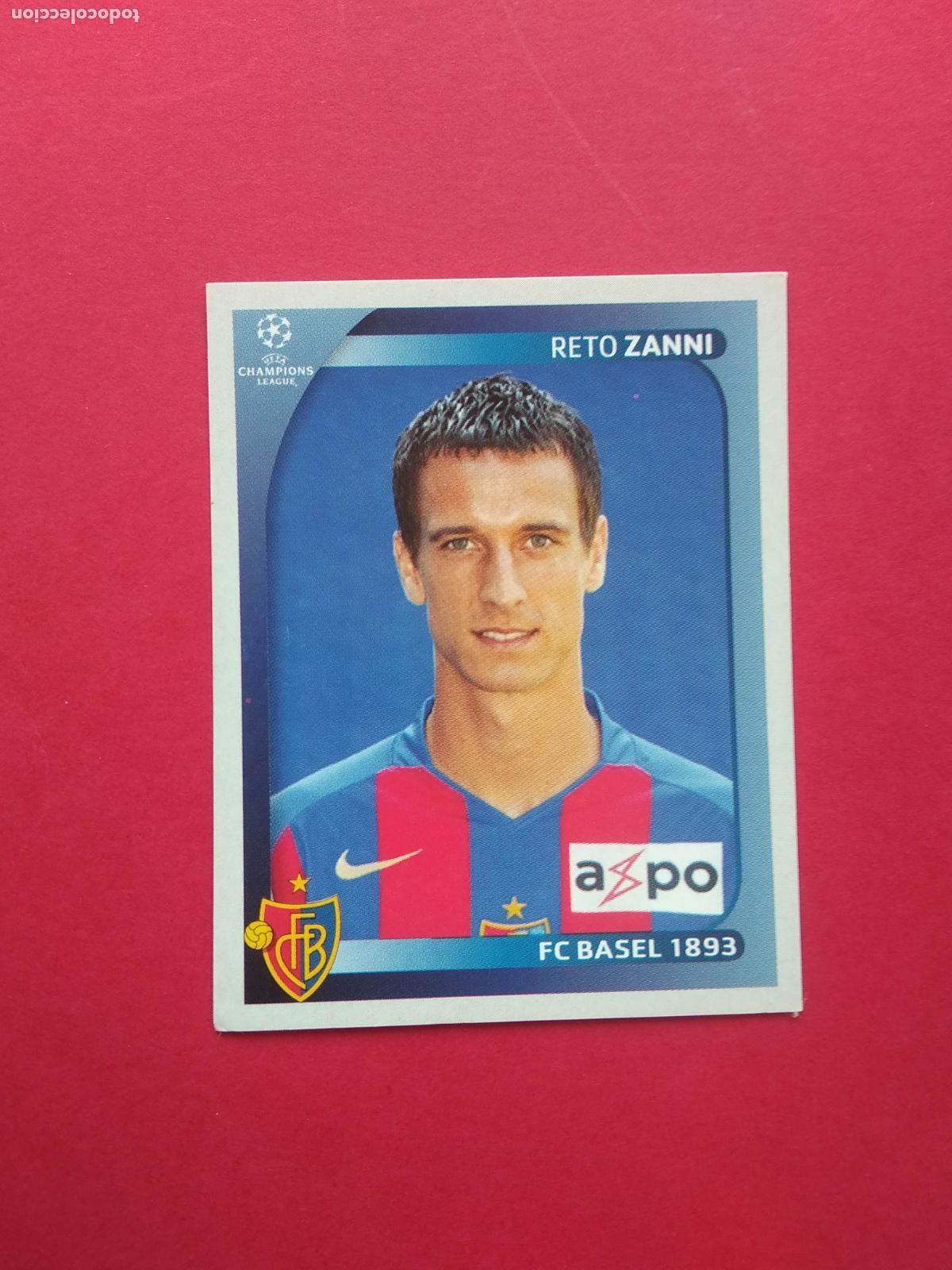 Cromos de f&uacute;tbol: PANINI UEFA CHAMPIONS LEAGUE 08 09 2008 2009 NUNCA PEGADO BASEL BASILEA N&ordm; 113 ZANNI