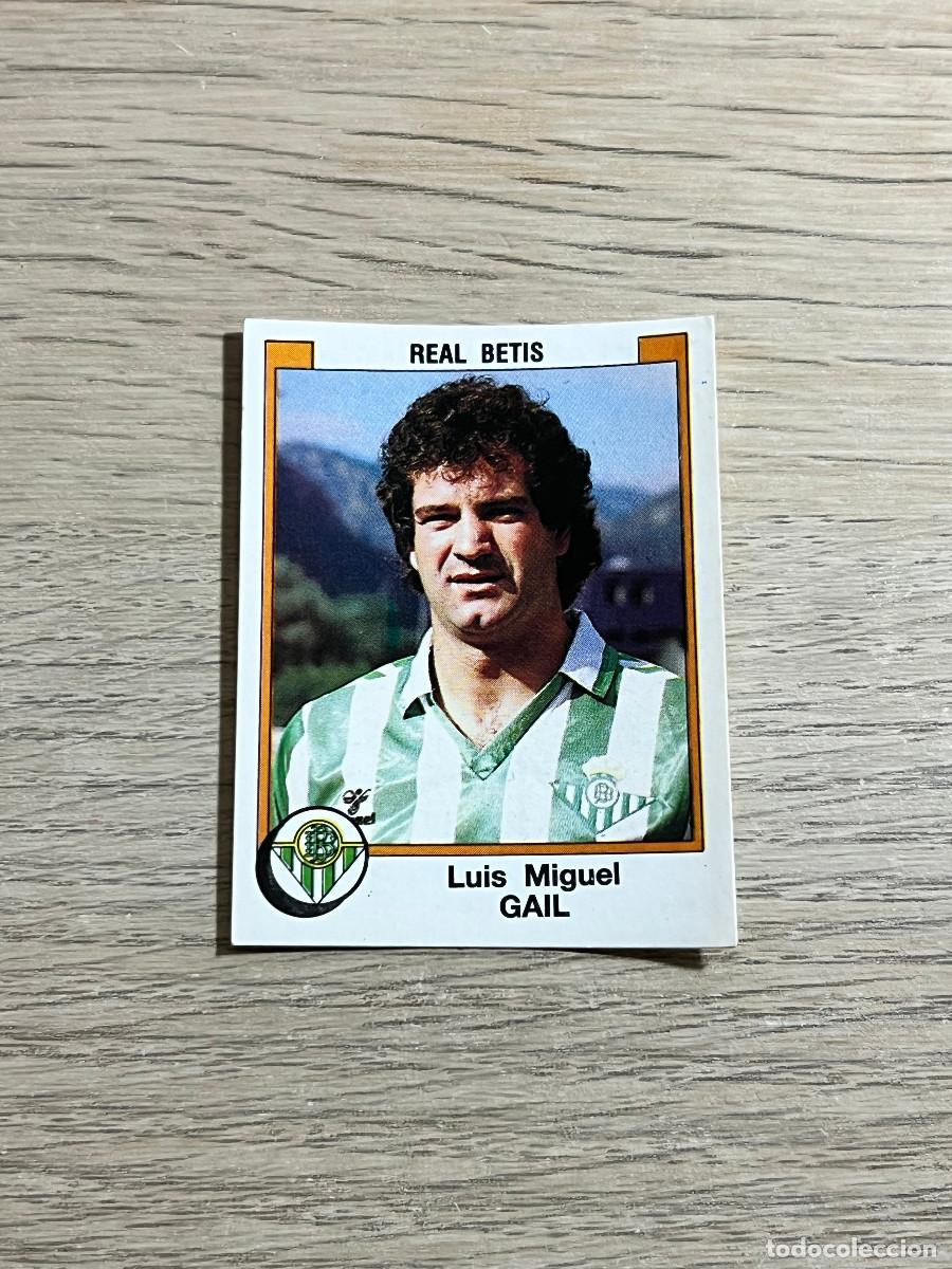 Cromos de f&uacute;tbol: 70 GAIL BETIS LIGA FUTBOL 88 PANINI NUNCA PEGADO SIN PEGAR 1988