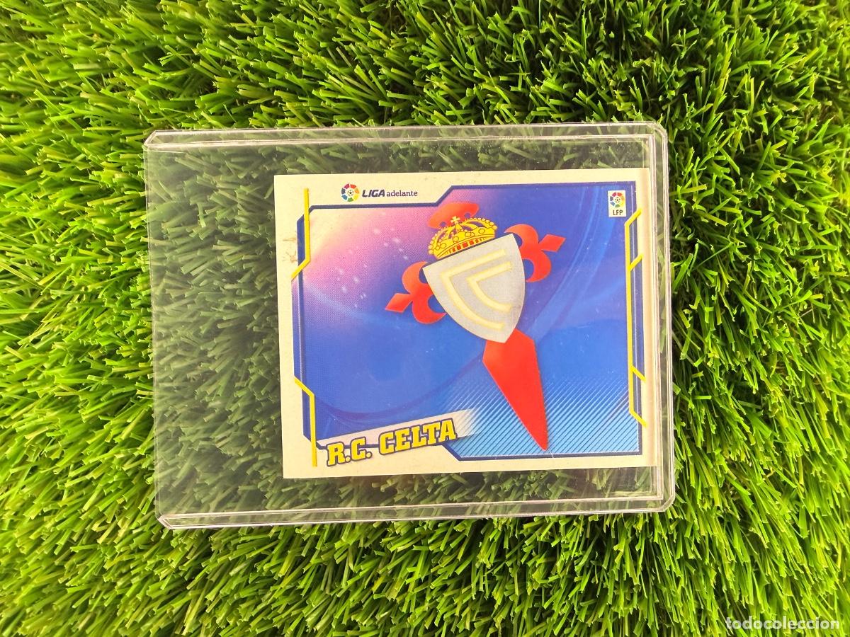 Cromos de f&uacute;tbol: Escudo RC Celta Escudos Liga Adelante Liga Este 10 11