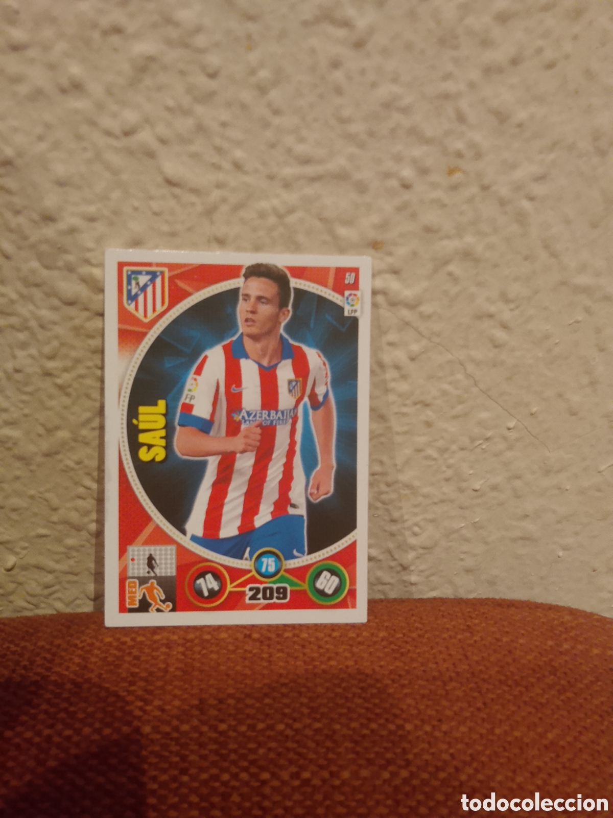 Cromos de f&uacute;tbol: Sa&uacute;l atl&eacute;tico De Madrid 50 Adrenalyn XL 14/15 2014 2015