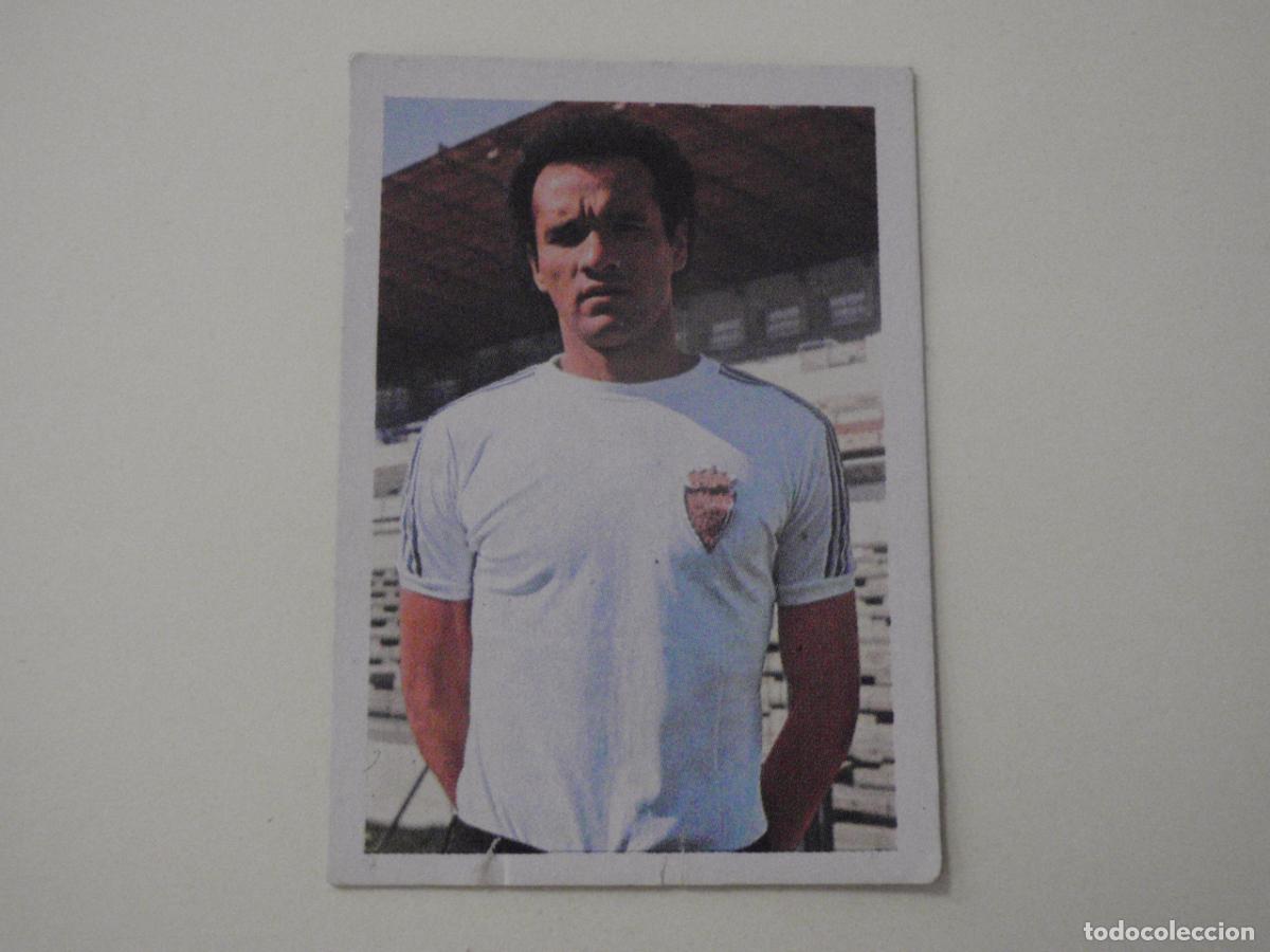 Cromos de f&uacute;tbol: Cromo futbol n&ordm; 175 MENDIETA - Real Zaragoza. CAMPEONATO LIGA 1978 1979 Editorial FHER. 78 79
