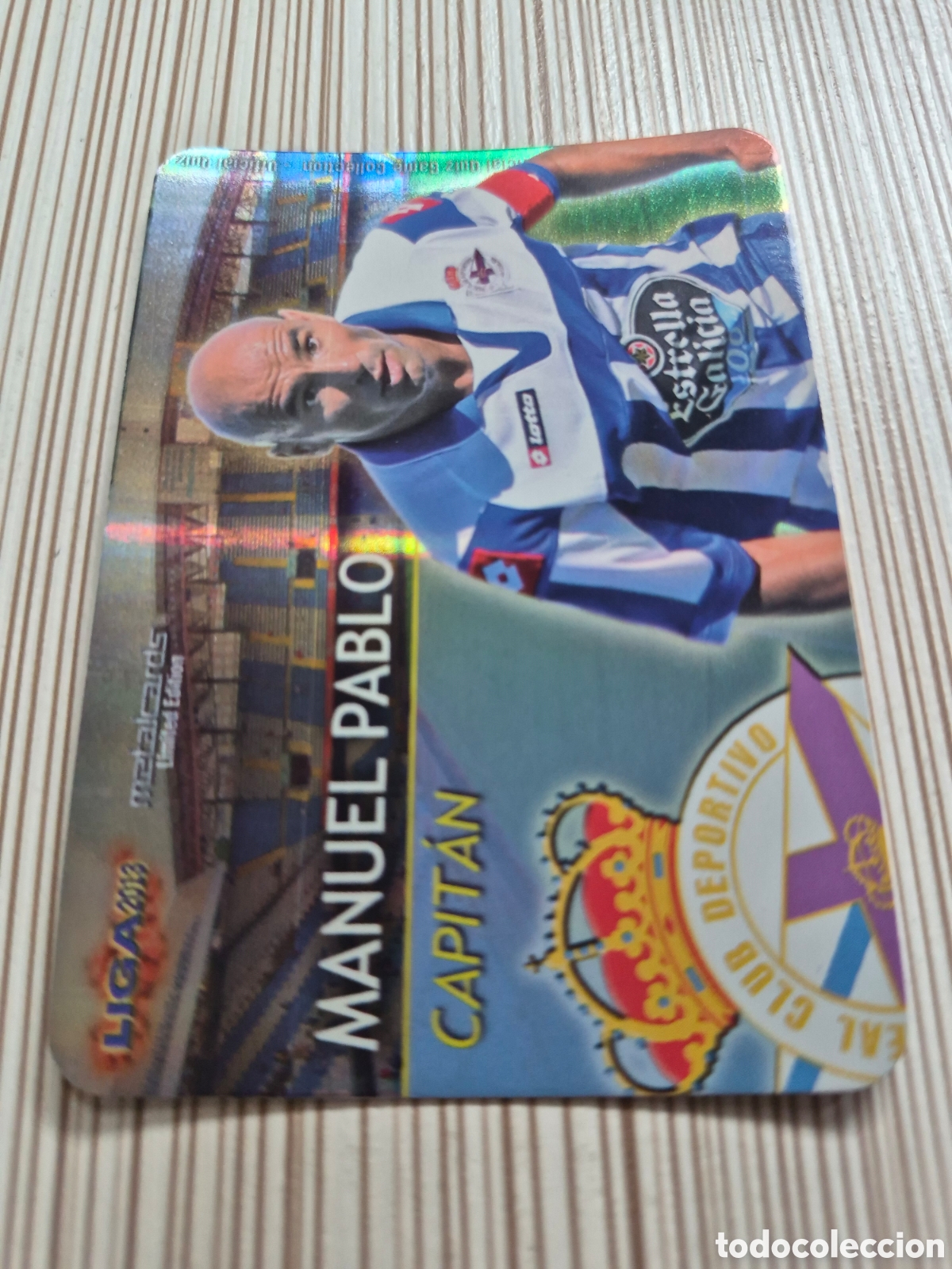 Cromos de f&uacute;tbol: Mundicromo 2012 2013 Manuel Pablo Capitanes Rayas