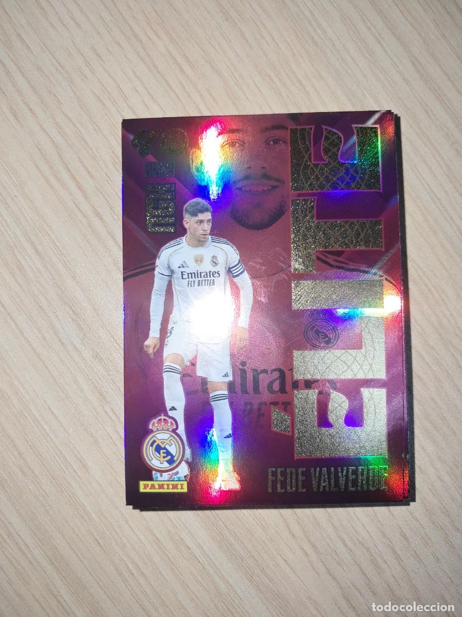Cromos de f&uacute;tbol: CARD MEGACRACKS TEMPORADA 26/27: &Eacute;LITE FEDE VALVERDE, N&deg; 5