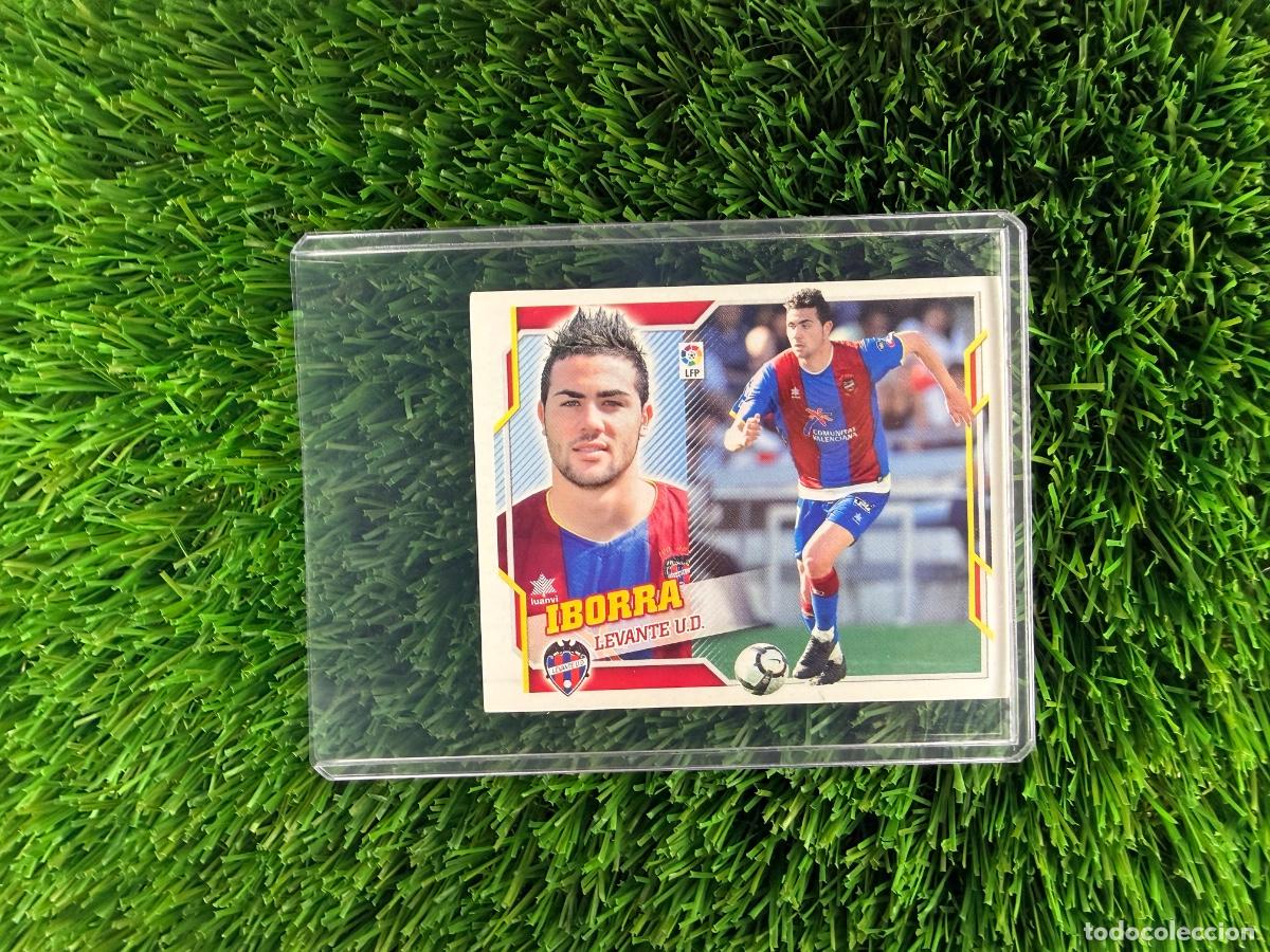 Cromos de f&uacute;tbol: N&ordm; 11 Iborra Levante UD Liga Este 10 11