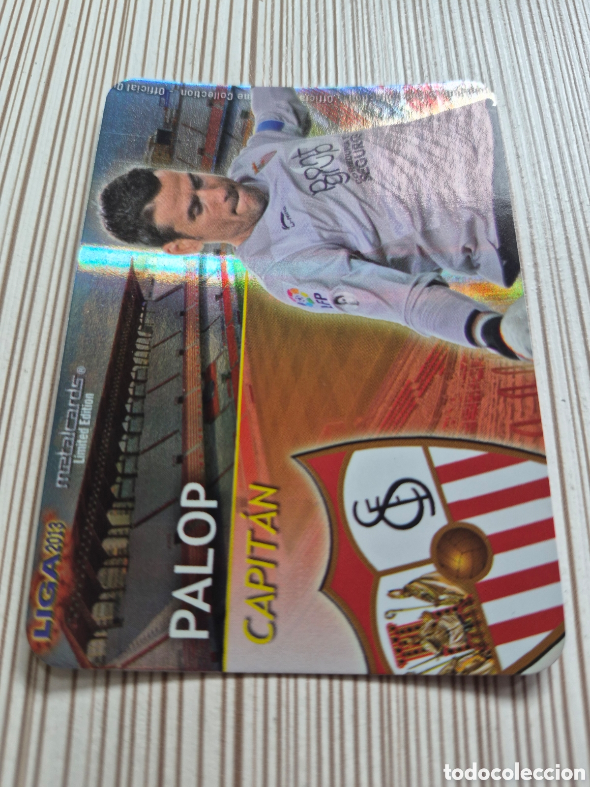 Cromos de f&uacute;tbol: Mundicromo 2012 2013 Palop Capitanes Rayas