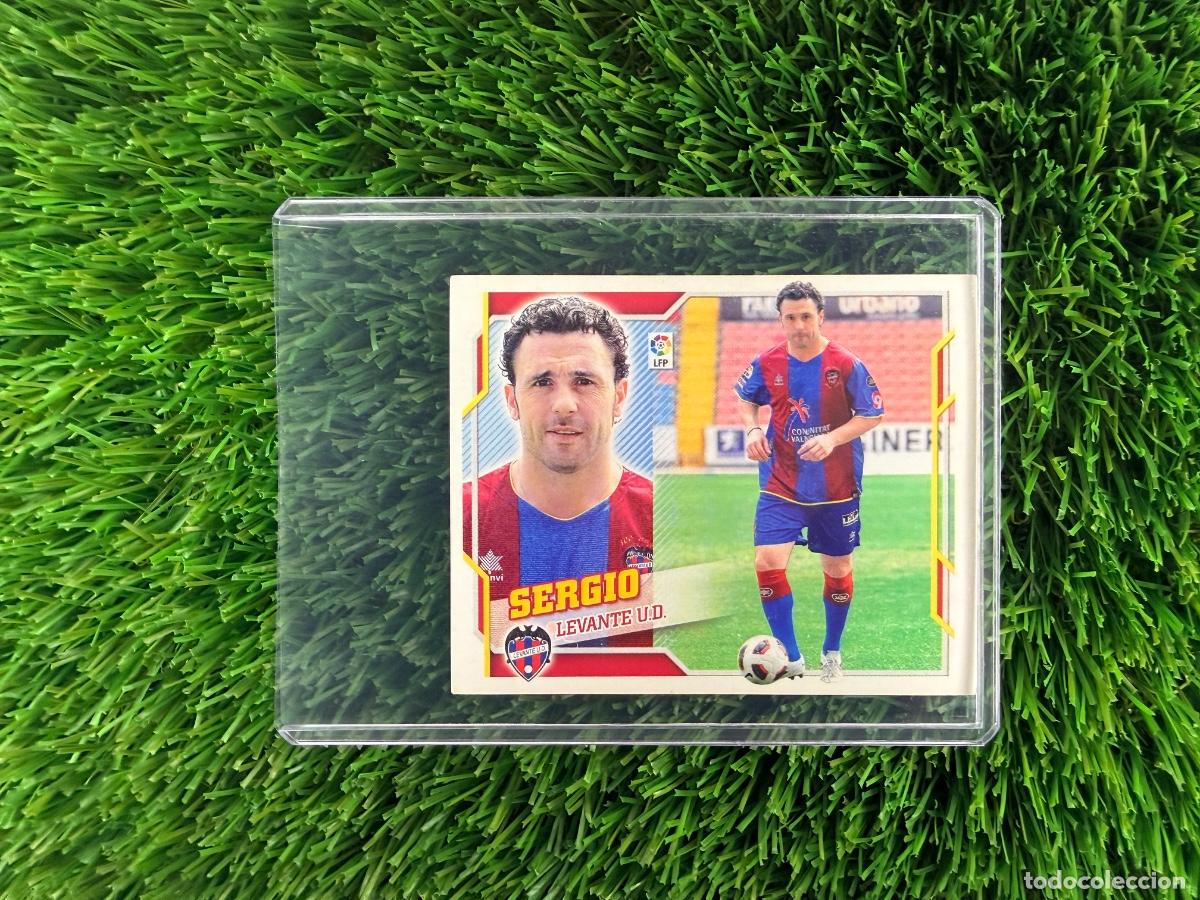 Cromos de f&uacute;tbol: N&ordm; 13 Sergio &Uacute;ltimos Fichajes Levante UD Liga Este 10 11