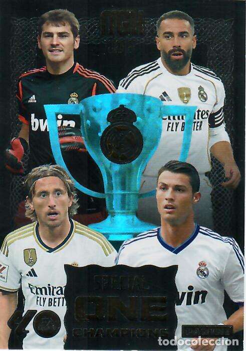 Cromos de f&uacute;tbol: TRADING CARD PANINI MEGACRACKS 26 27 - MGK SPECIAL ONE CHAMPIONS - REAL MADRID
