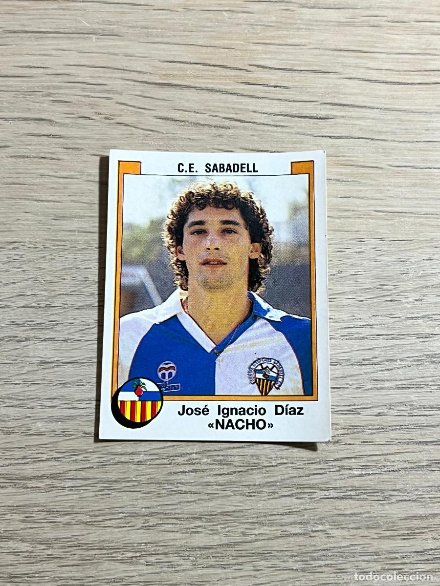 Cromos de f&uacute;tbol: 288 NACHO SABADELL LIGA FUTBOL 88 PANINI NUNCA PEGADO SIN PEGAR 1988