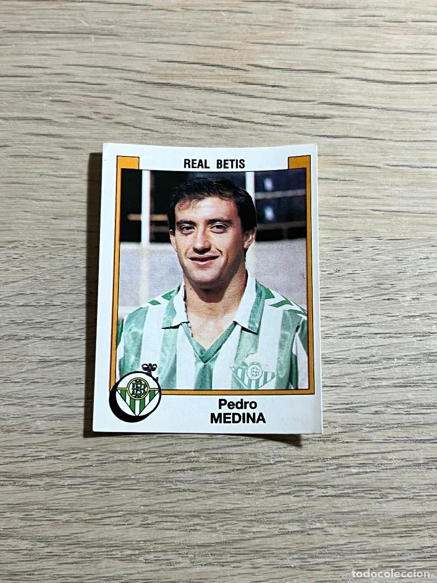 Cromos de f&uacute;tbol: 73 MEDINA BETIS LIGA FUTBOL 88 PANINI NUNCA PEGADO SIN PEGAR 1988