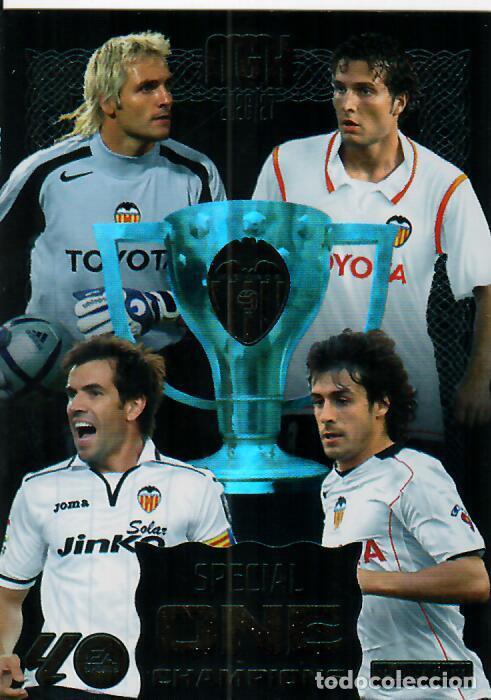 Cromos de f&uacute;tbol: TRADING CARD PANINI MEGACRACKS 26 27 - MGK SPECIAL ONE CHAMPIONS - VALENCIA