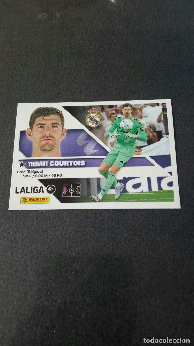 Cromos de f&uacute;tbol: Courtois Liga Este 26 27 2026 2027 Real Madrid