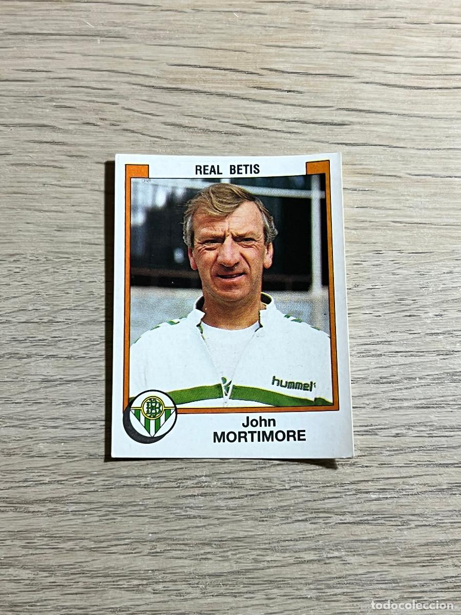 Cromos de f&uacute;tbol: 63 MORTIMORE BETIS LIGA FUTBOL 88 PANINI NUNCA PEGADO SIN PEGAR 1988