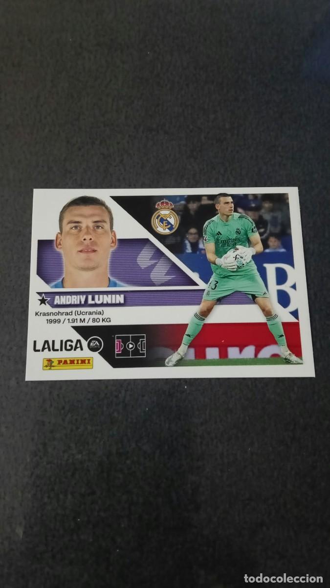 Cromos de f&uacute;tbol: Lunnin Liga Este 26 27 2026 2027 Real Madrid