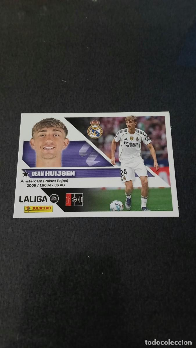 Cromos de f&uacute;tbol: Huijsen Liga Este 26 27 2026 2027 Real Madrid