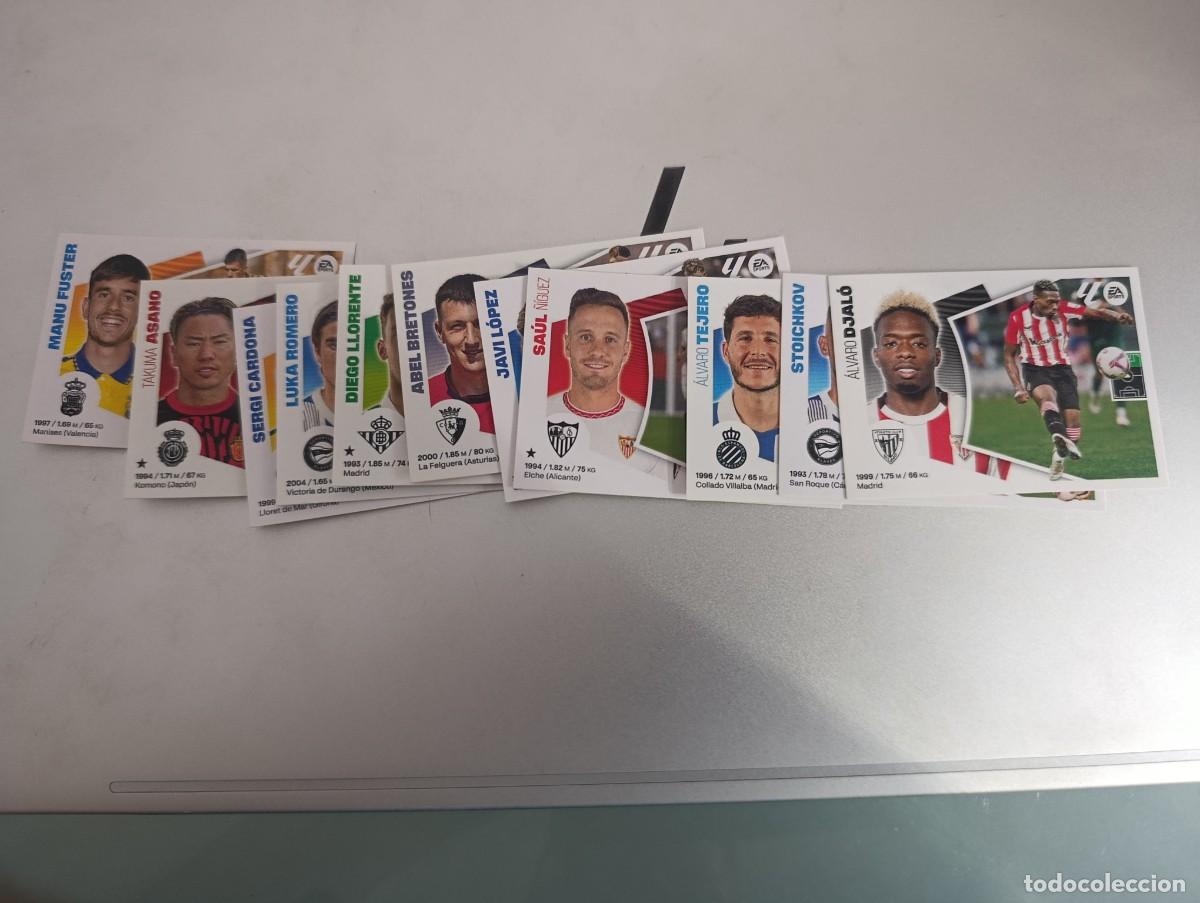 Cromos de f&uacute;tbol: 11 Ultimos Fichajes 2024/2025 Ed. Este
