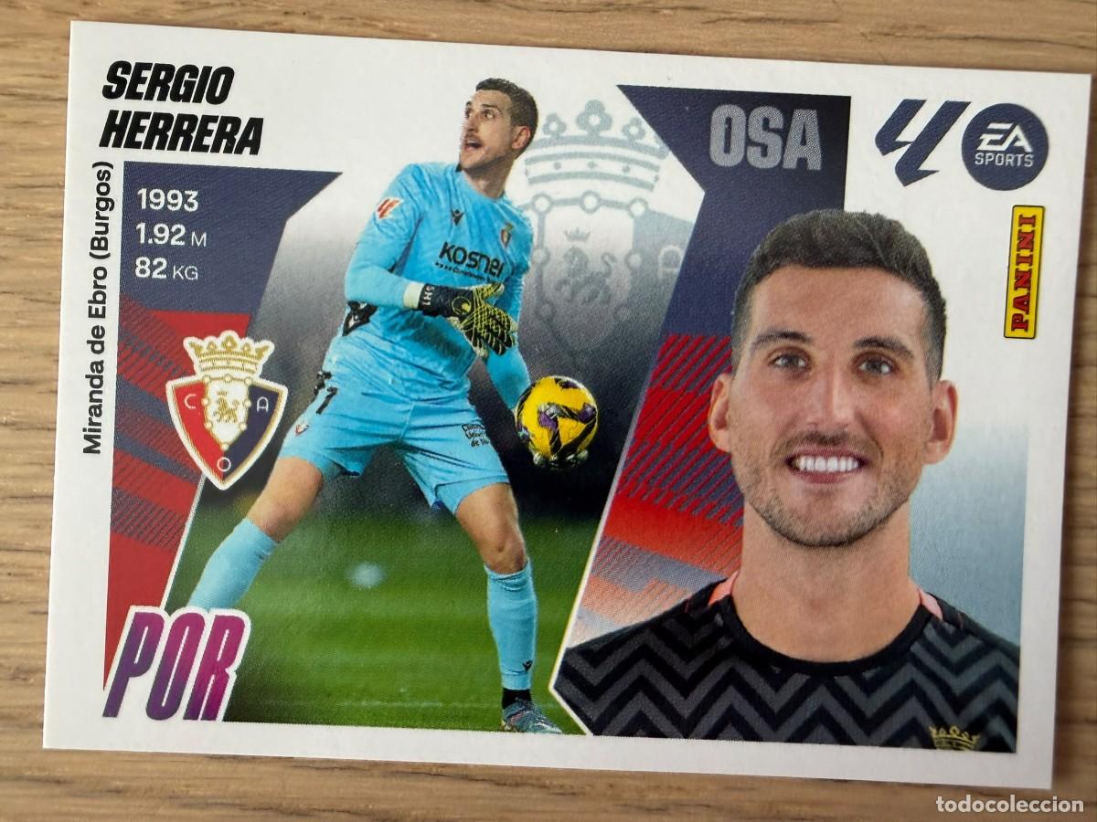 Fu&szlig;ball-Sticker: 3 SERGIO HERRERA OSASUNA 25 26 2025 2026 LIGA EA SPORTS COLECCIONES ESTE SIN PEGAR STICKER