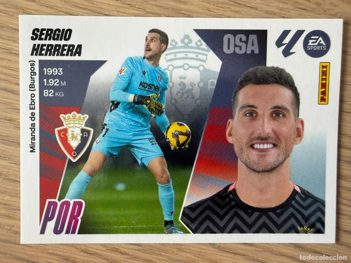 Fu&szlig;ball-Sticker: 3 SERGIO HERRERA OSASUNA 25 26 2025 2026 LIGA EA SPORTS COLECCIONES ESTE SIN PEGAR STICKER