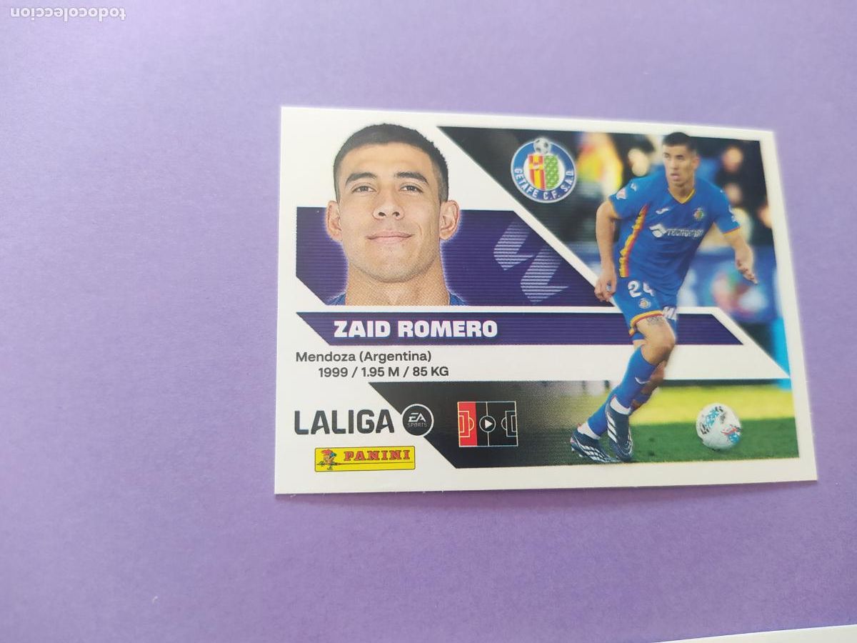 Cromos de Futebol: LIGA ESTE 2026 2027 26 27 NUEVO - GETAFE N&ordm; 9 ZAID ROMERO