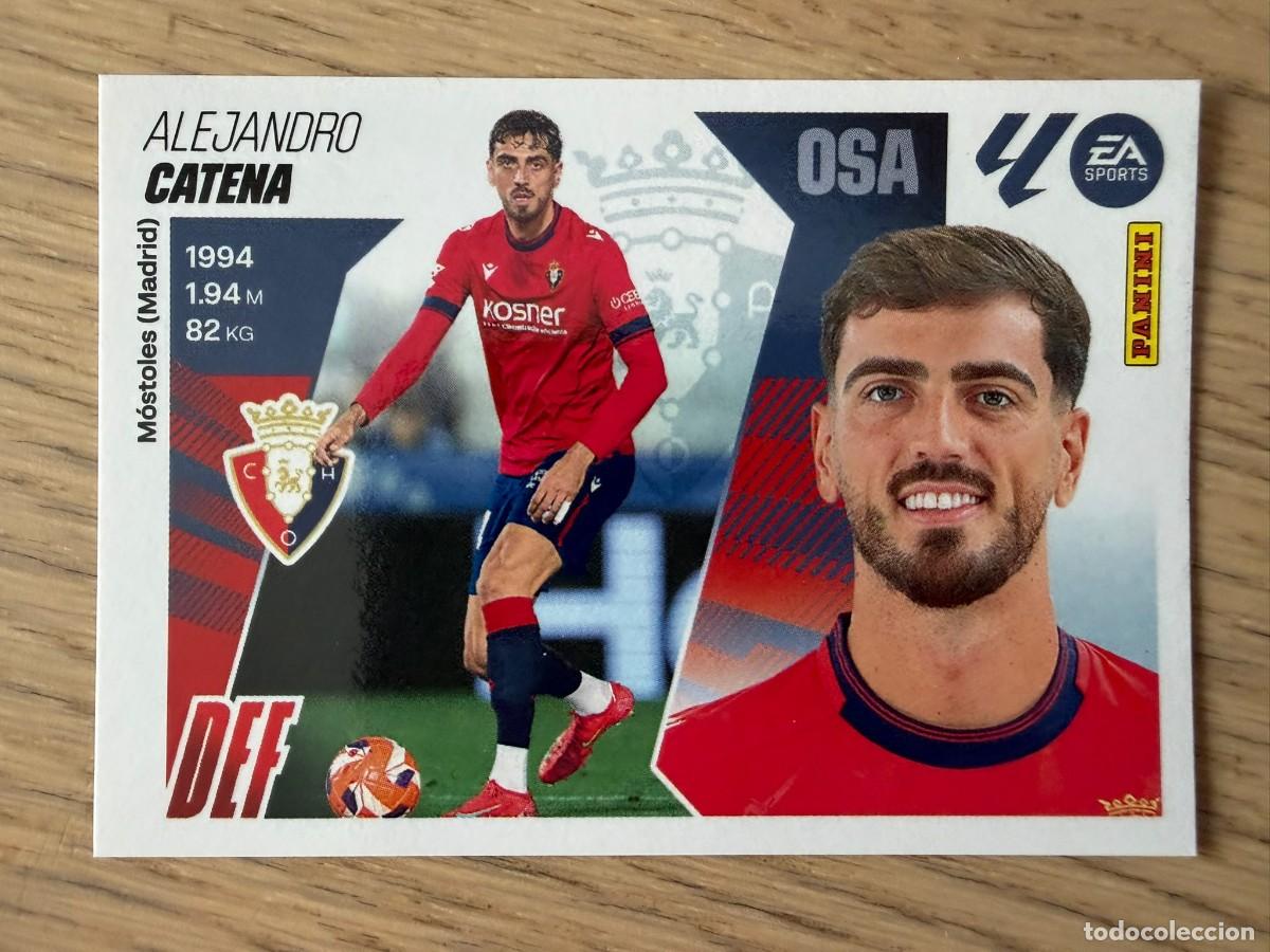 Cromos de f&uacute;tbol: 6 CATENA OSASUNA 25 26 2025 2026 LIGA EA SPORTS COLECCIONES ESTE SIN PEGAR STICKER