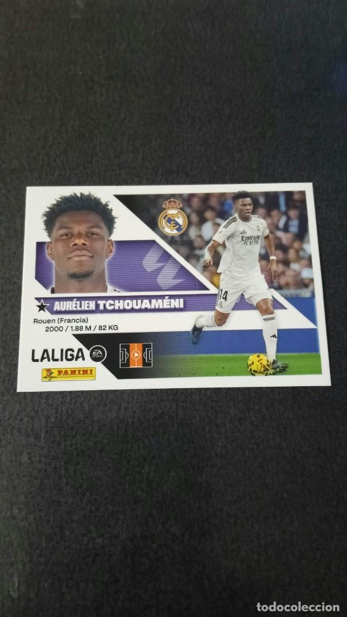 Cromos de f&uacute;tbol: Tchouameni Liga Este 26 27 2026 2027 Real Madrid