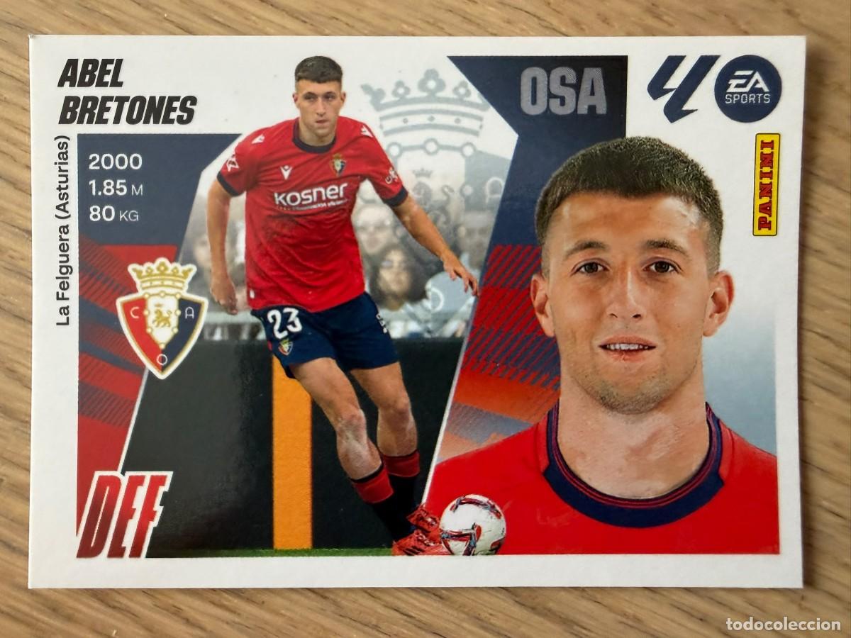 Fu&szlig;ball-Sticker: 10 ABEL BRETONES OSASUNA 25 26 2025 2026 LIGA EA SPORTS COLECCIONES ESTE SIN PEGAR STICKER