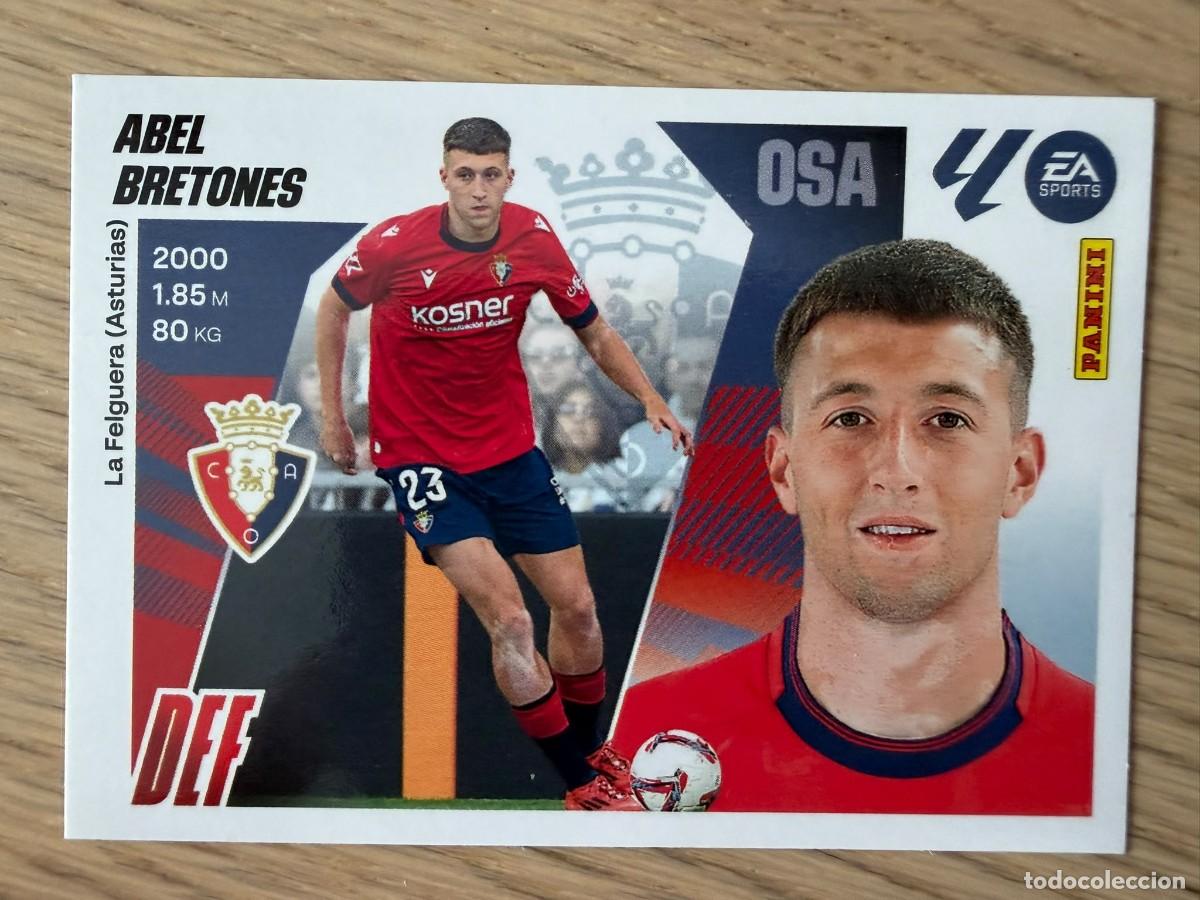 Fu&szlig;ball-Sticker: 10 ABEL BRETONES OSASUNA 25 26 2025 2026 LIGA EA SPORTS COLECCIONES ESTE SIN PEGAR STICKER
