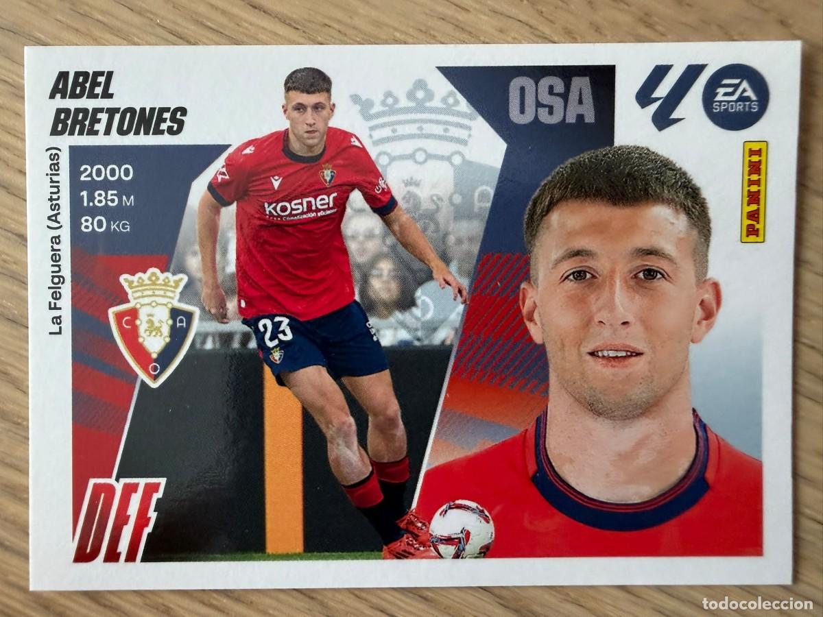 Fu&szlig;ball-Sticker: 10 ABEL BRETONES OSASUNA 25 26 2025 2026 LIGA EA SPORTS COLECCIONES ESTE SIN PEGAR STICKER
