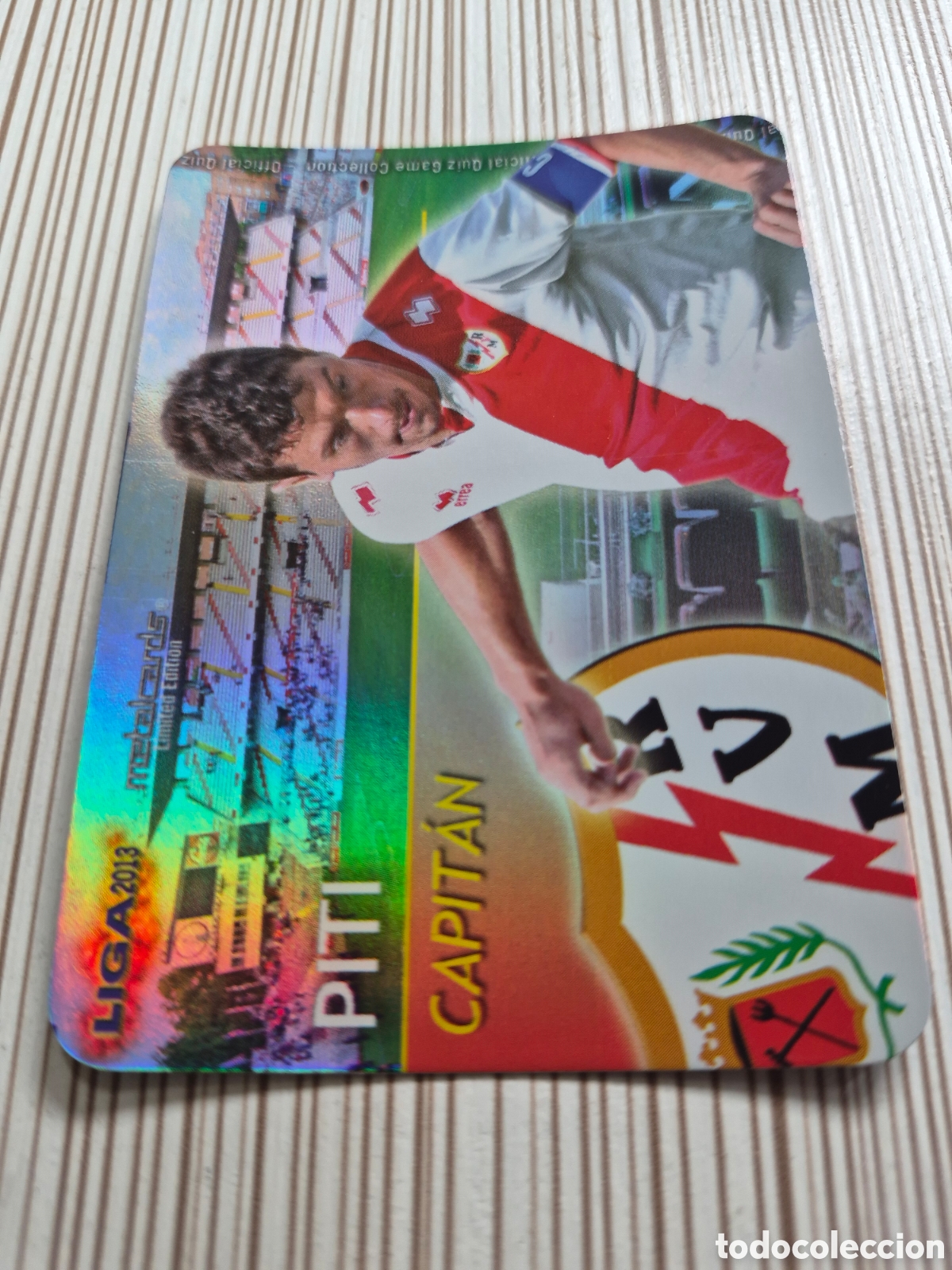 Fu&szlig;ball-Sticker: Mundicromo 2012 2013 Piti Capitanes Brillo Liso