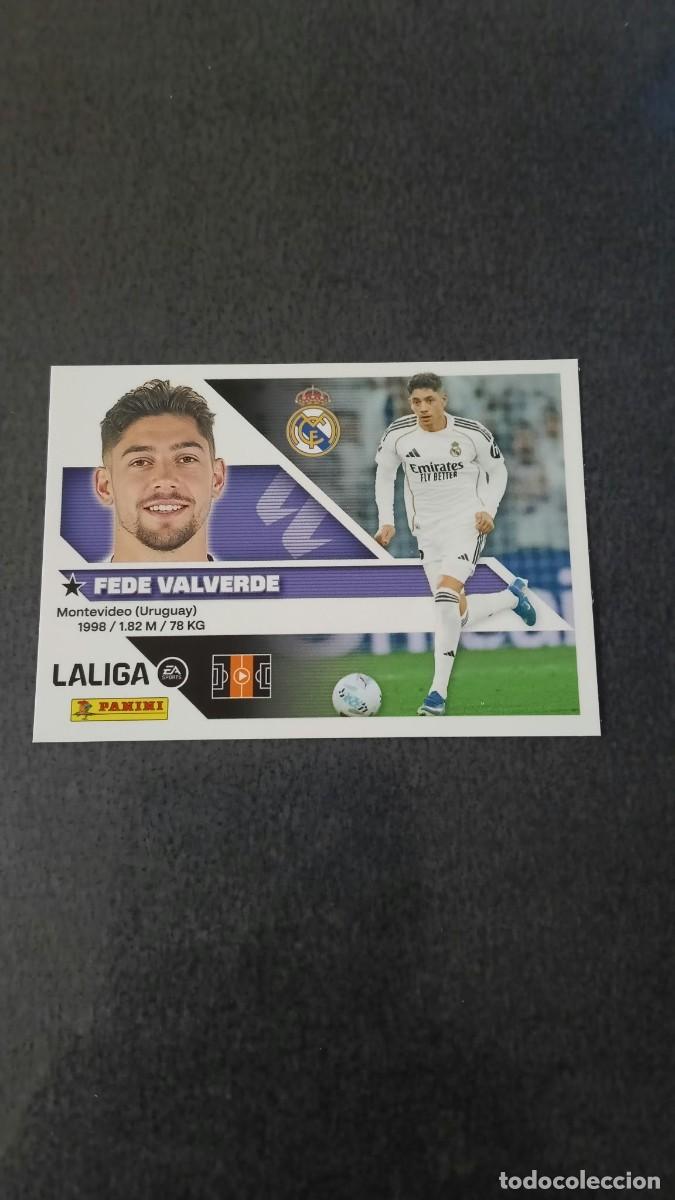 Fu&szlig;ball-Sticker: Valverde Liga Este 26 27 2026 2027 Real Madrid