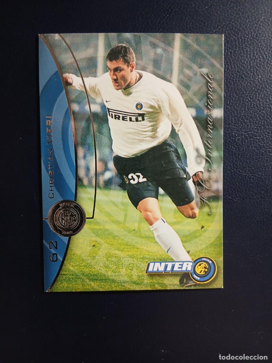 Fu&szlig;ball-Sticker: 62 Christian VIERI - Colecci&oacute;n oficial Calcio Inter Mil&aacute;n DS 2000 2001 - Calciatori