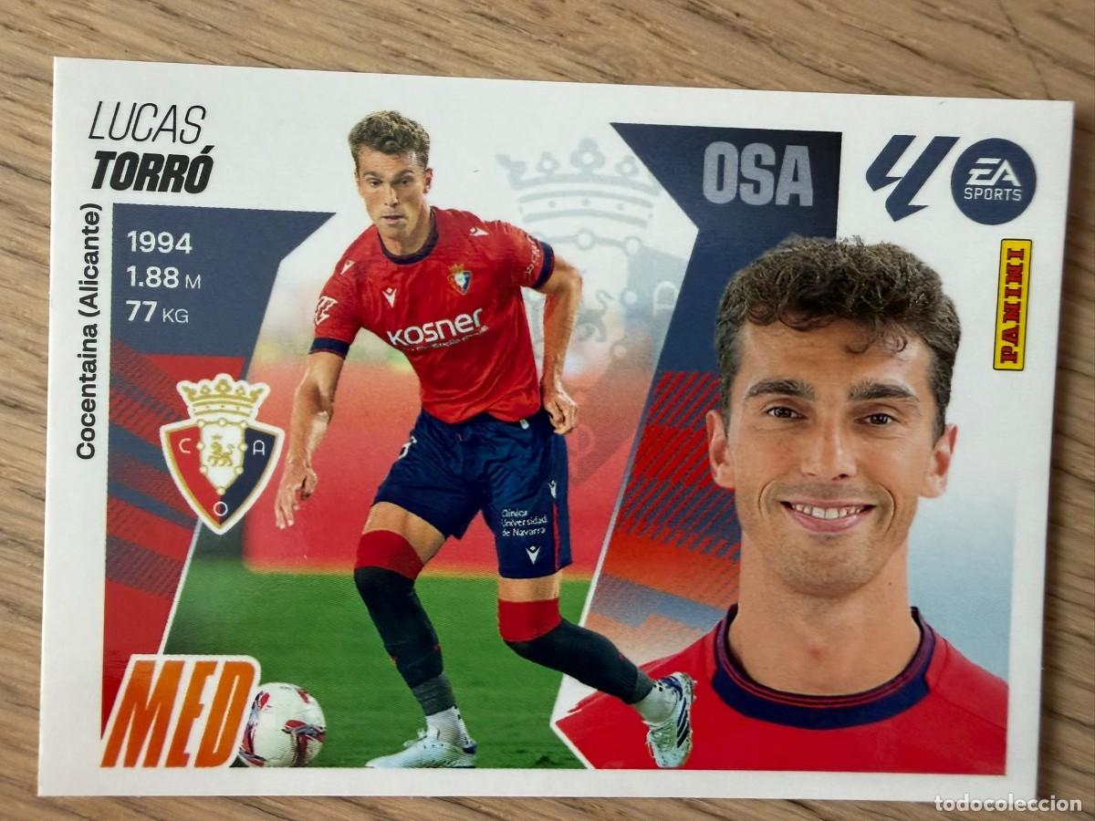 Cromos de f&uacute;tbol: 12 LUCAS TORRO OSASUNA 25 26 2025 2026 LIGA EA SPORTS COLECCIONES ESTE SIN PEGAR STICKER