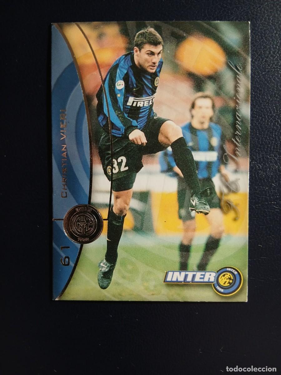 Cromos de f&uacute;tbol: 61 Christian VIERI - Colecci&oacute;n oficial Calcio Inter Mil&aacute;n DS 2000 2001 - Calciatori