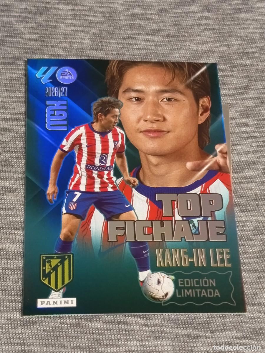 Figurine di Calcio: MEGACRACKS 26 27 KANG-IN LEE TOP FICHAJE EDICION LIMITADA de la revista jugon nuevo