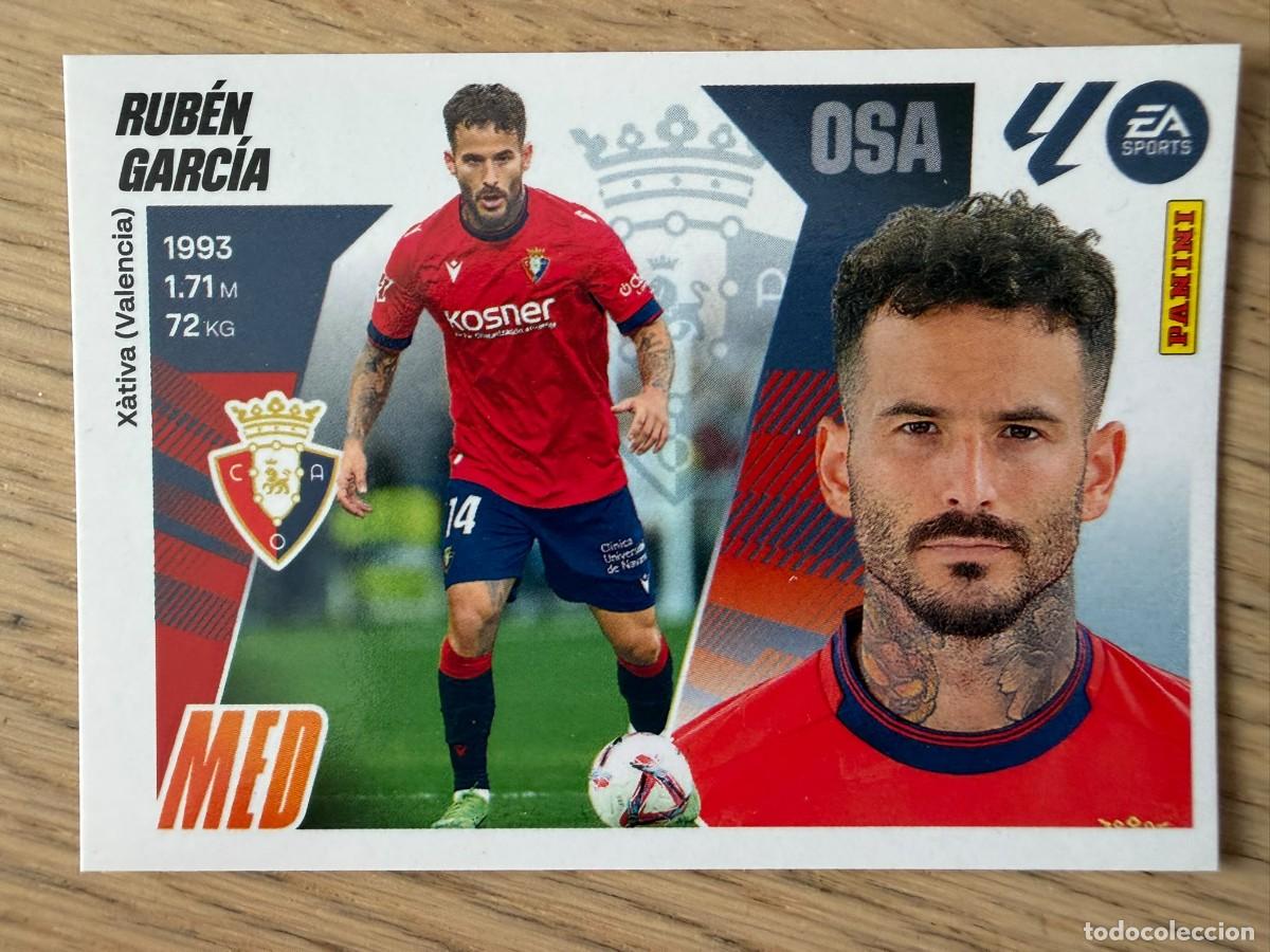 Cromos de f&uacute;tbol: 14 RUBEN GARCIA OSASUNA 25 26 2025 2026 LIGA EA SPORTS COLECCIONES ESTE SIN PEGAR STICKER