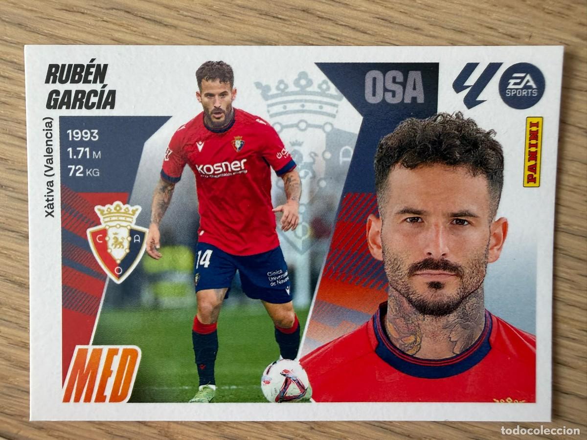 Cromos de f&uacute;tbol: 14 RUBEN GARCIA OSASUNA 25 26 2025 2026 LIGA EA SPORTS COLECCIONES ESTE SIN PEGAR STICKER