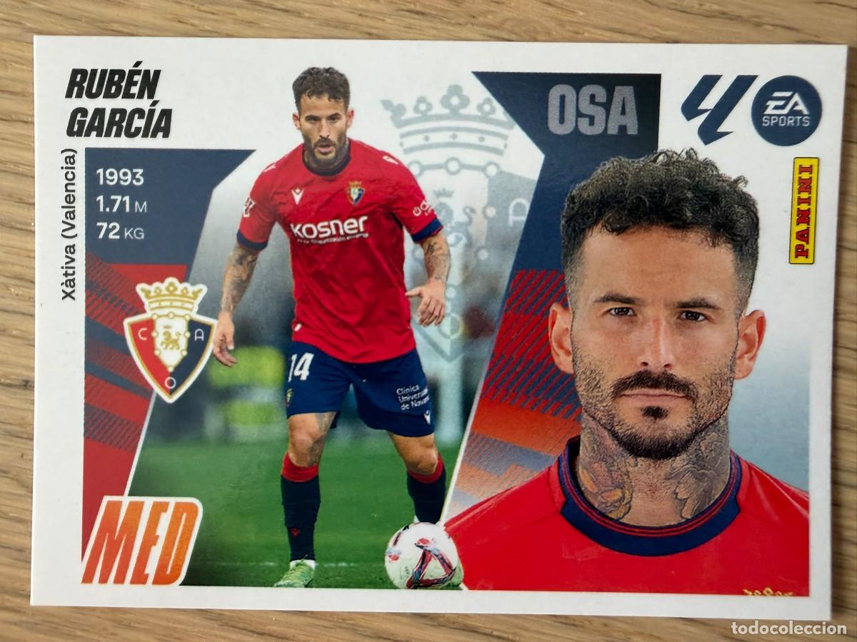 Cromos de f&uacute;tbol: 14 RUBEN GARCIA OSASUNA 25 26 2025 2026 LIGA EA SPORTS COLECCIONES ESTE SIN PEGAR STICKER