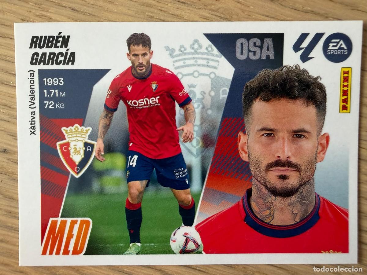 Cromos de f&uacute;tbol: 14 RUBEN GARCIA OSASUNA 25 26 2025 2026 LIGA EA SPORTS COLECCIONES ESTE SIN PEGAR STICKER