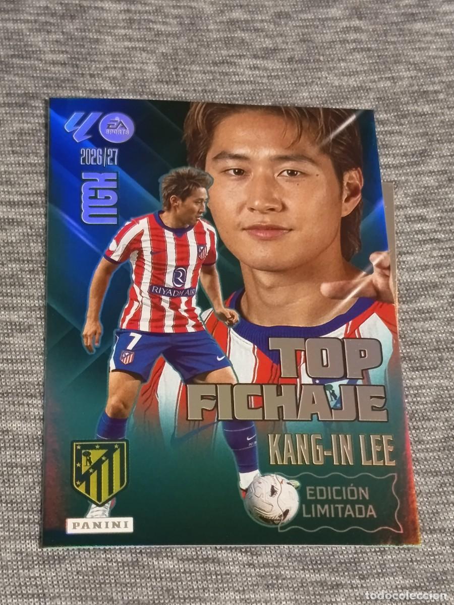Figurine di Calcio: MEGACRACKS 26 27 KANG-IN LEE TOP FICHAJE EDICION LIMITADA de la revista jugon nuevo