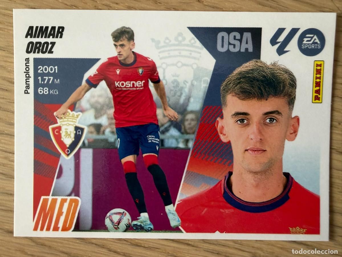 Cartes &agrave; collectionner de Football: 16 AIMAR OROZ OSASUNA 25 26 2025 2026 LIGA EA SPORTS COLECCIONES ESTE SIN PEGAR STICKER