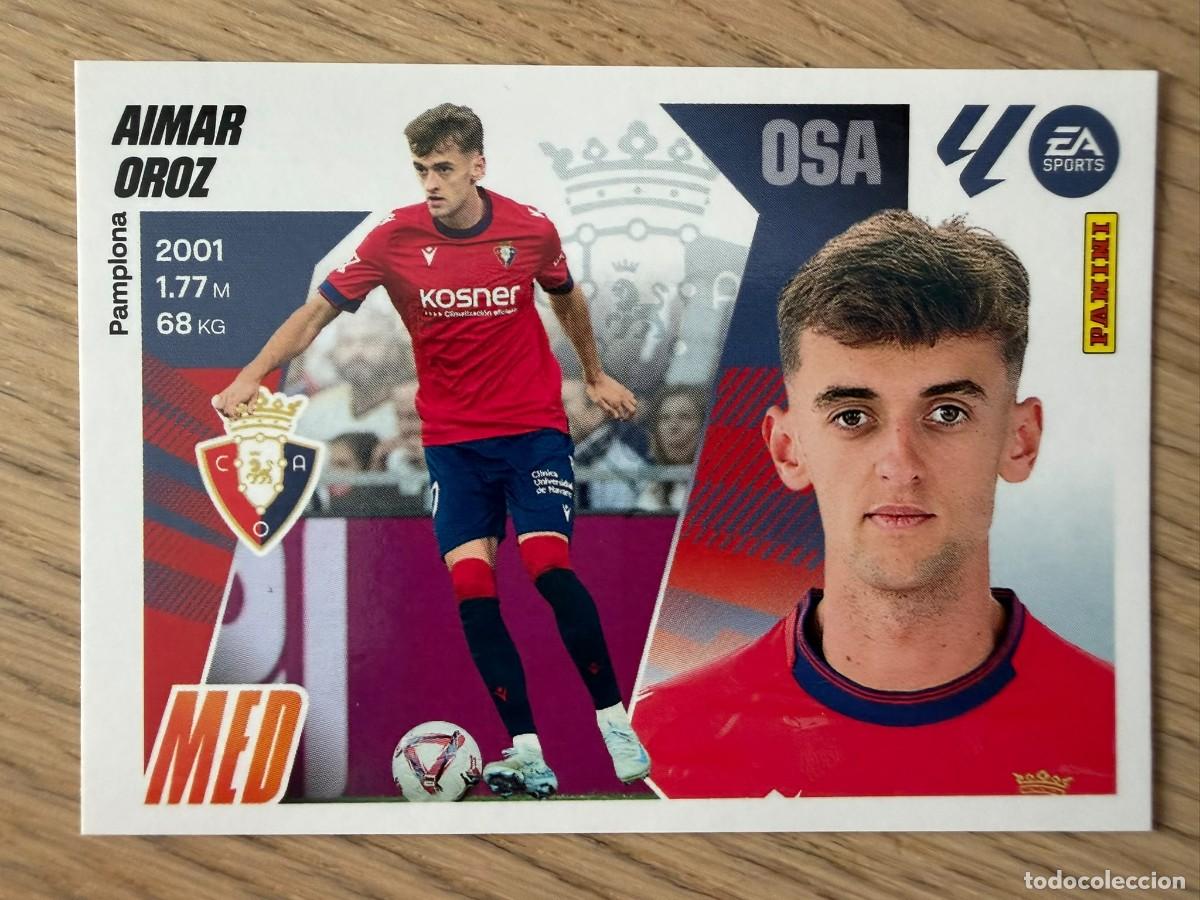 Cartes &agrave; collectionner de Football: 16 AIMAR OROZ OSASUNA 25 26 2025 2026 LIGA EA SPORTS COLECCIONES ESTE SIN PEGAR STICKER