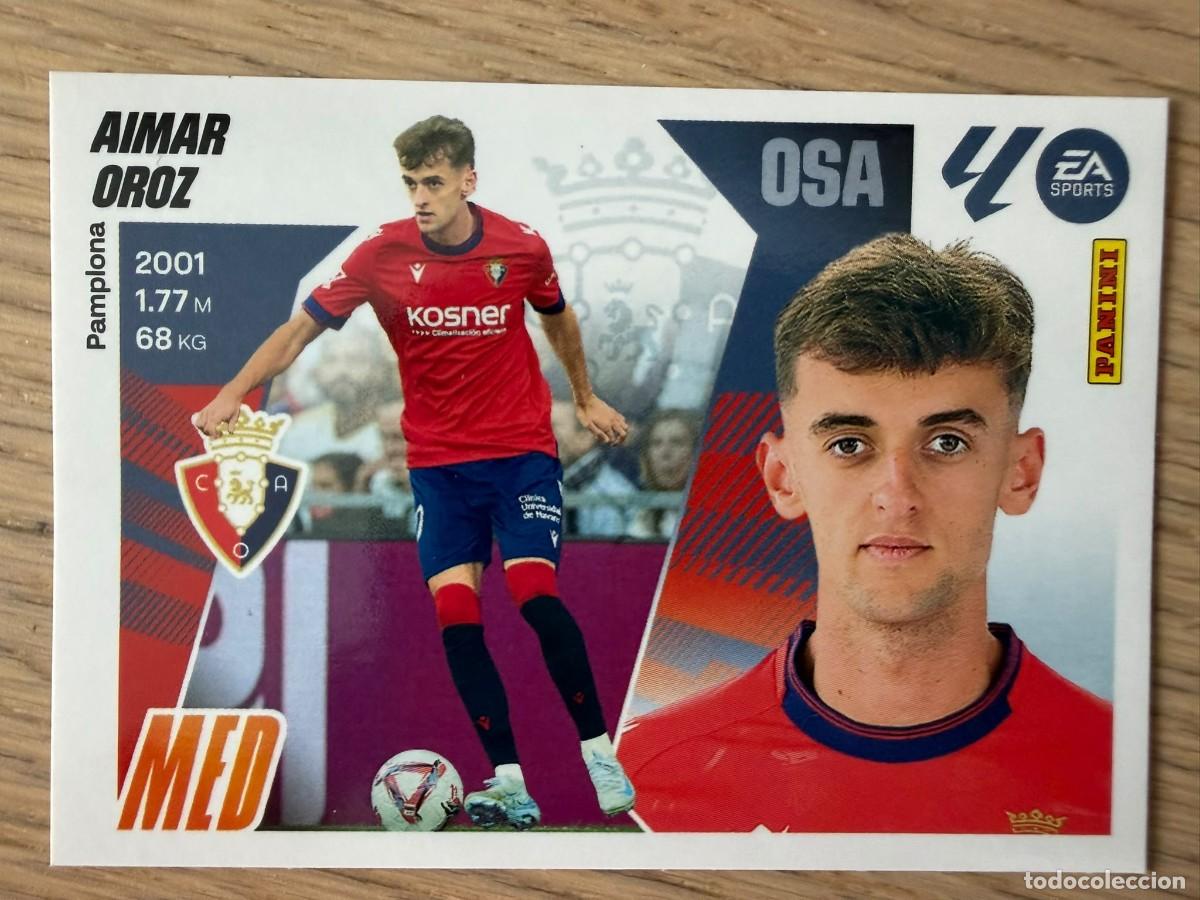 Cartes &agrave; collectionner de Football: 16 AIMAR OROZ OSASUNA 25 26 2025 2026 LIGA EA SPORTS COLECCIONES ESTE SIN PEGAR STICKER
