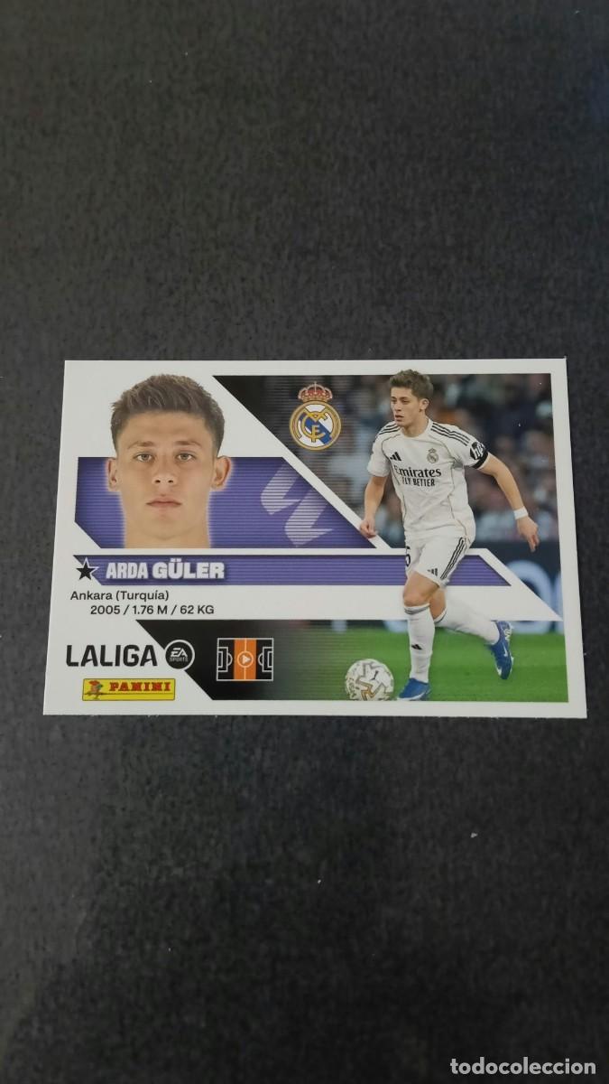 Cartes &agrave; collectionner de Football: Arda Guler Liga Este 26 27 2026 2027 Real Madrid