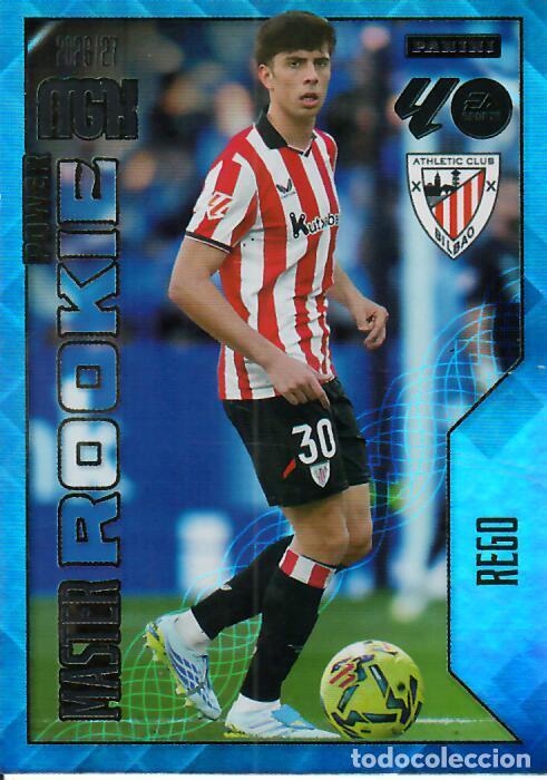 Cartes &agrave; collectionner de Football: TRADING CARD PANINI MEGACRACKS 26 27 - MGK 418 P MASTER ROOKIE POWER - REGO - ATHLETIC BILBAO