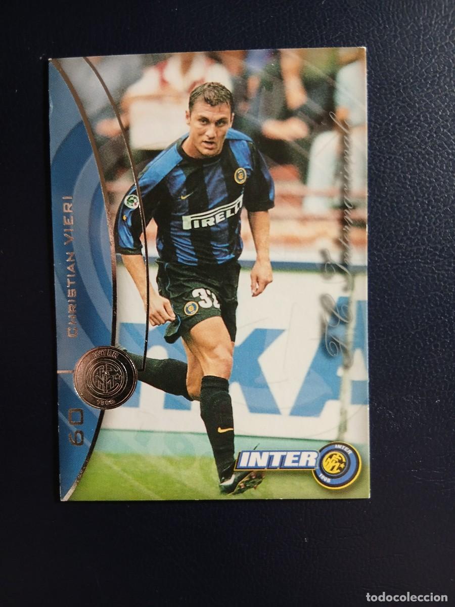 Cromos de f&uacute;tbol: 60 Christian VIERI - Colecci&oacute;n oficial Calcio Inter Mil&aacute;n DS 2000 2001 - Calciatori