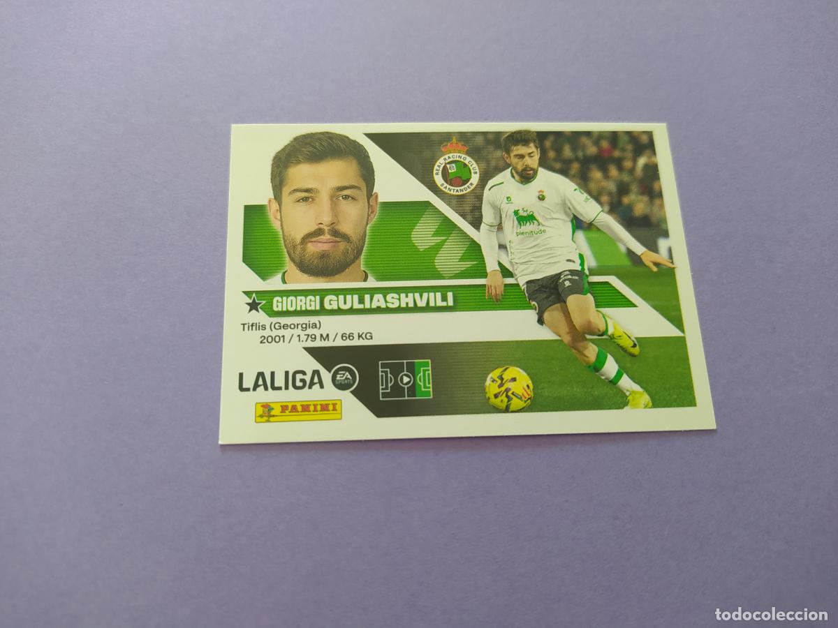 Cromos de f&uacute;tbol: LIGA ESTE 2026 2027 26 27 NUEVO - RACING DE SANTANDER N&ordm; 17 GULIASHVILI