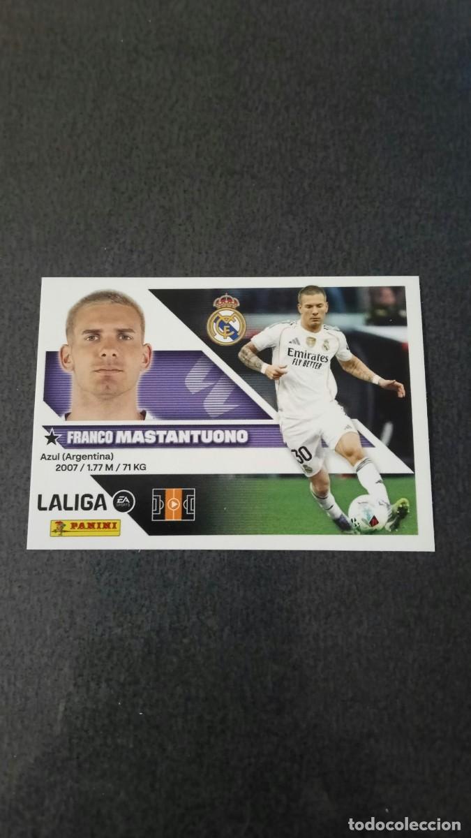 Cromos de f&uacute;tbol: Mastantuono Liga Este 26 27 2026 2027 Real Madrid