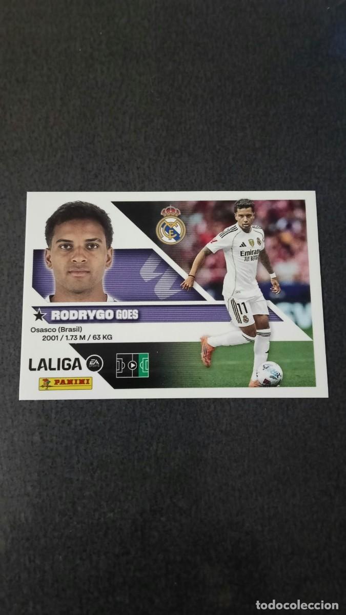 Cromos de f&uacute;tbol: Rodrygo Liga Este 26 27 2026 2027 Real Madrid